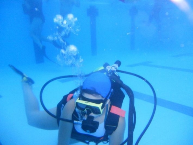  en la piscina en Adria 